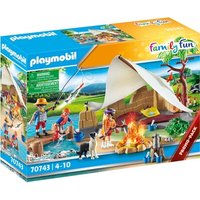 PLAYMOBIL 70743 Familie beim Campingausflug von PLAYMOBIL® FAMILY FUN