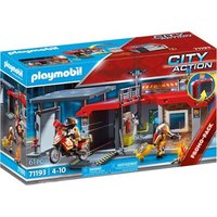 PLAYMOBIL 71193 Mitnehm-Feuerwehrstation von PLAYMOBIL® FAMILY FUN