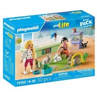 PLAYMOBIL 71753 Starter Pack Familie mit Hasen von PLAYMOBIL® MY LIFE