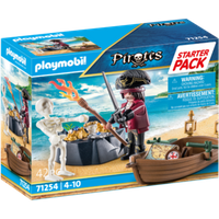 PLAYMOBIL® 71254 Starter Pack Pirat mit Ruderboot von PLAYMOBIL® PIRATES