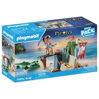 PLAYMOBIL 71473 Pirat mit Alligator von PLAYMOBIL® PIRATES