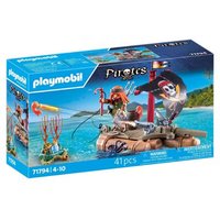 PLAYMOBIL 71794 Schatzbergung auf Piratenfloss von PLAYMOBIL® PIRATES