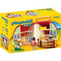 PLAYMOBIL® 70180 Mein Mitnehm-Reiterhof von PLAYMOBIL® PLAYMOBIL 1.2.3