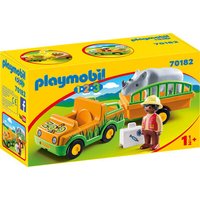 PLAYMOBIL® 70182 Zoofahrzeug mit Nashorn von PLAYMOBIL® PLAYMOBIL 1.2.3