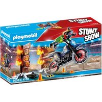 PLAYMOBIL® 70553 Stuntshow Motorrad mit Feuerwand von PLAYMOBIL® STUNTSHOW