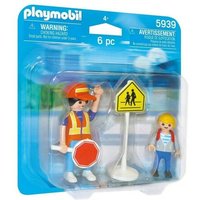 PLAYMOBIL® 5939 Duo Pack Verkehrshelfer und Schulkind von PLAYMOBIL®