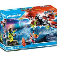 PLAYMOBIL 70143 Seenot: Taucher-Bergung mit Rettungsdrohne von PLAYMOBIL®