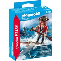 PLAYMOBIL 70598 Pirat mit Floß und Hammerhai von PLAYMOBIL®