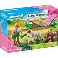 PLAYMOBIL 70608 Geschenkset "Bäuerin mit Weidetieren" von PLAYMOBIL®