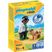 PLAYMOBIL® 70407 Tierarzt mit Hund von PLAYMOBIL 1.2.3