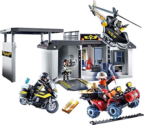 PLAYMOBIL City Action 70338 - Große Mitnehm-SEK-Zentrale, Mit Lichteffekt, ab 4 Jahren von PLAYMOBIL