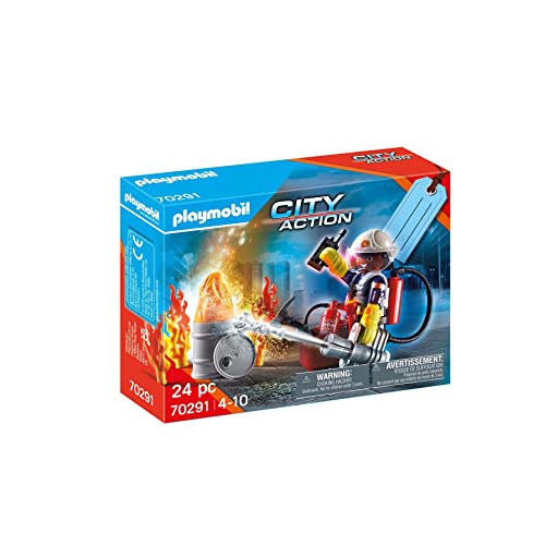 PLAYMOBIL CityAction 70291 Geschenkset Feuerwehr, ab 4 Jahren von PLAYMOBIL