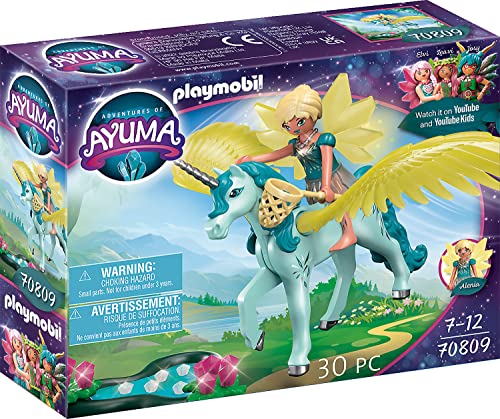 PLAYMOBIL Adventures of Ayuma 70809 Crystal Fairy mit Einhorn, Spielzeug für Kinder ab 7 Jahren von PLAYMOBIL