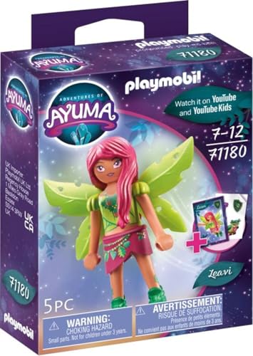 PLAYMOBIL Adentures of Ayuma 71180 Forest Fairy Leavi, ab 7 Jahren von PLAYMOBIL