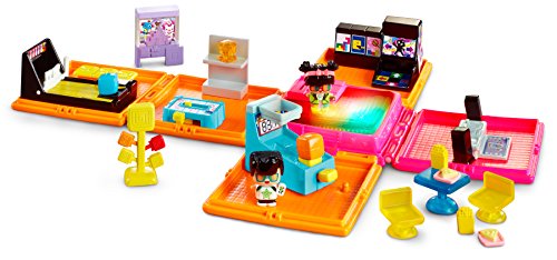 Mattel DWB70 - MyMiniMixieQs Deluxe Neon-Spielcenter, Zubehör von Mattel