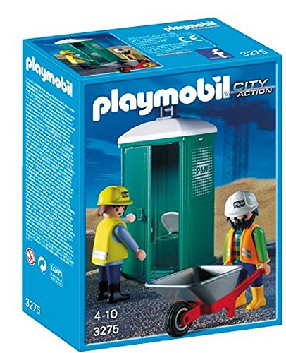 PLAYMOBIL® 3275 - Mobile Toilette - Bautrupp von PLAYMOBIL