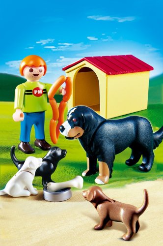 PLAYMOBIL® 4498 - Berner Sennenhund mit Welpen von PLAYMOBIL