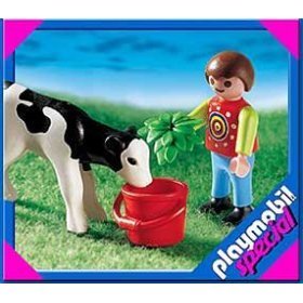 PLAYMOBIL® 4624 - Junge mit Kälbchen von PLAYMOBIL