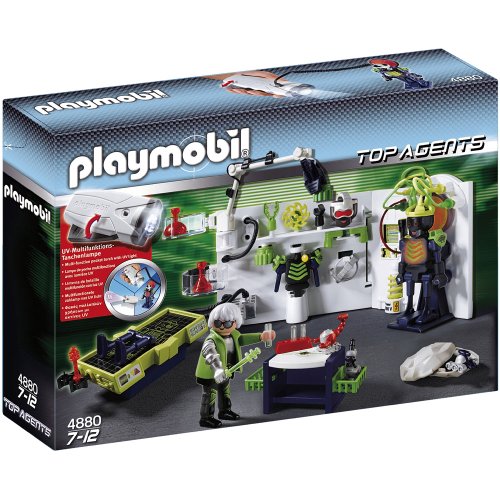 PLAYMOBIL® 4880 - Robo-Gangster Labor mit Multifunktionstaschenlampe von PLAYMOBIL