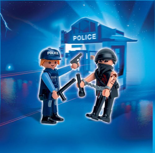 PLAYMOBIL® 5878 - Polizist mit Gangster von PLAYMOBIL