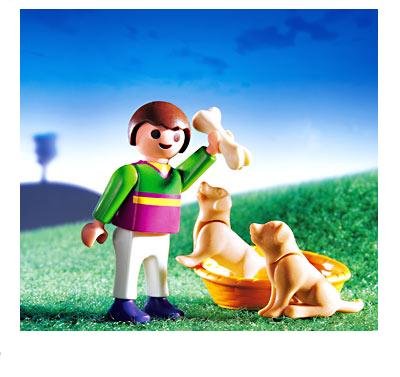 PLAYMOBIL®-Junge mit Welpen (Art. 4598) von PLAYMOBIL