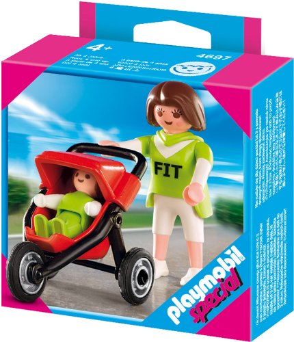 PLAYMOBIL 4697 Special Mama mit Baby-Jogger von PLAYMOBIL