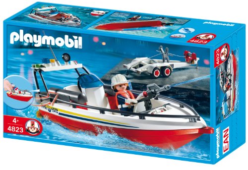 PLAYMOBIL 4823 Feuerwehrboot von PLAYMOBIL