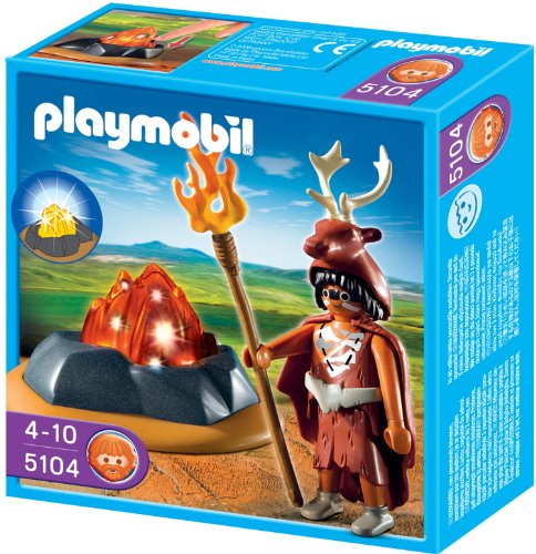 PLAYMOBIL 5104 Feuerhüter mit LEDFeuerfels von PLAYMOBIL