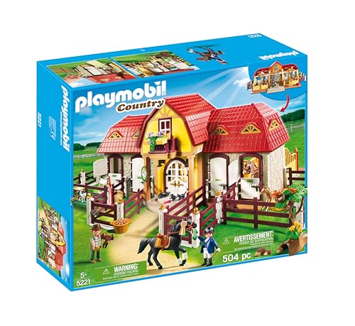 PLAYMOBIL | Country | Großer Reiterhof | Spielzeug für Kinder ab 5 Jahren | 5221 von PLAYMOBIL