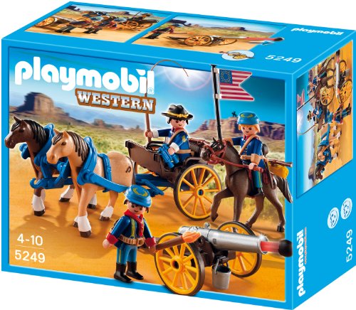 PLAYMOBIL 5249 Kavalleriewagen mit Kanone von PLAYMOBIL