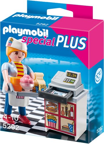 PLAYMOBIL 5292 Serviererin mit Kasse von PLAYMOBIL