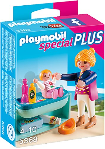 PLAYMOBIL 5368 Mutter mit Baby-Wickeltisch von PLAYMOBIL