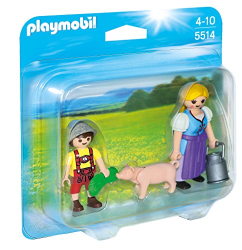 PLAYMOBIL 5514 Duo Pack Bäuerin und Junge von PLAYMOBIL