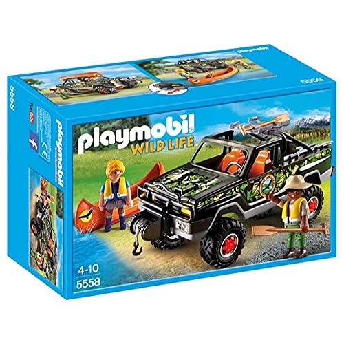 PLAYMOBIL 5558 Voiture Pick-up des aventuriers von PLAYMOBIL