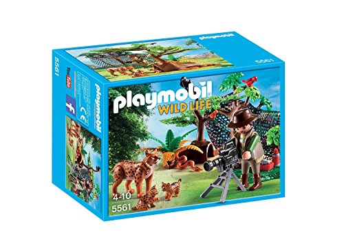 PLAYMOBIL 5561 Luchsfamilie mit Tierfilmer von PLAYMOBIL