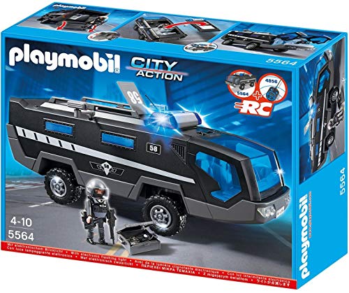 PLAYMOBIL 5564 SEK-Einsatztruck mit Licht und Sound von PLAYMOBIL