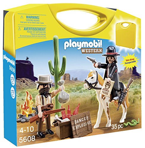 PLAYMOBIL 5608 Tragbares Spieleset Western von PLAYMOBIL