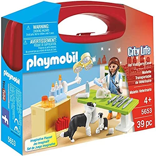 PLAYMOBIL City Life 5653 Mitnehm-Tierarzt, Ab 4 Jahren von PLAYMOBIL