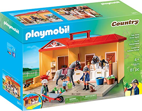 PLAYMOBIL 5671 Mitnehm-Pferdestall von PLAYMOBIL