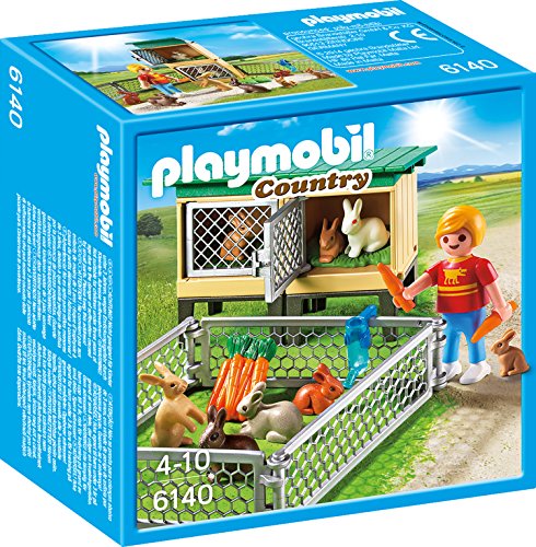 PLAYMOBIL 6140 Hasenstall mit Freigehege von PLAYMOBIL