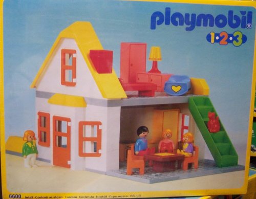 PLAYMOBIL 6600 playmobil 123 Haus mit Figuren von PLAYMOBIL