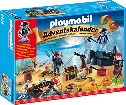 PLAYMOBIL 6625 Adventskalender Geheimnisvolle Piratenschatzinsel von PLAYMOBIL