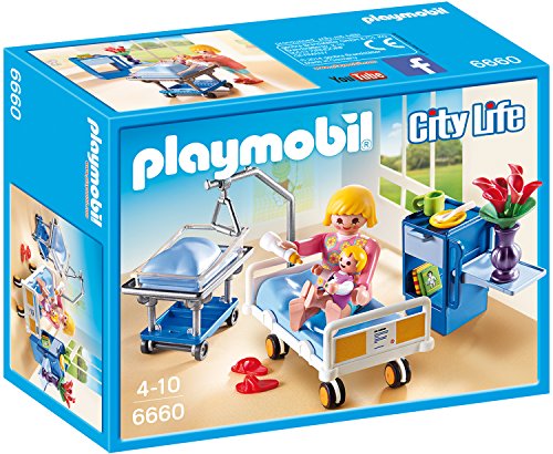 PLAYMOBIL 6660 Krankenzimmer mit Babybett von PLAYMOBIL