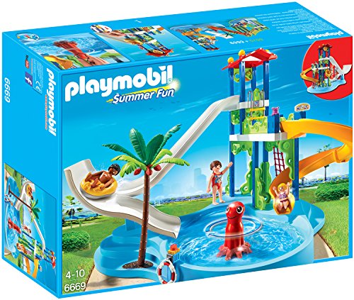 PLAYMOBIL 6669 Aquapark mit Rutschentower von PLAYMOBIL