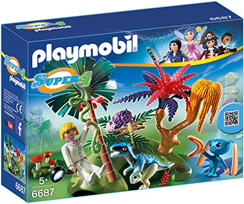 PLAYMOBIL 6687 Lost Island mit Alien und Raptor von PLAYMOBIL