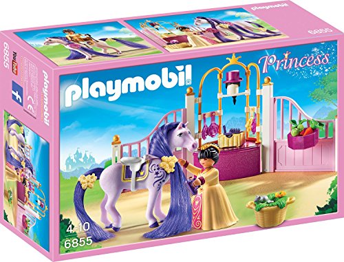 PLAYMOBIL 6855 Königlicher Pferdestall von PLAYMOBIL