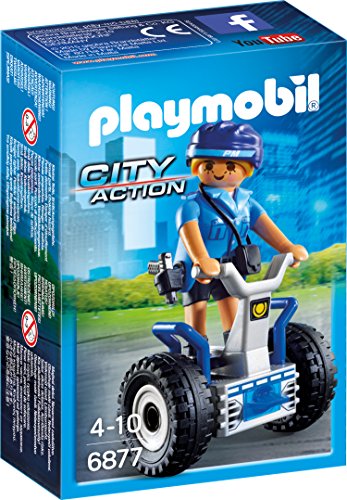 PLAYMOBIL 6877 Polizistin mit Balance-Racer von PLAYMOBIL