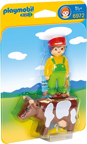 PLAYMOBIL 6972 Bauer mit Kuh von PLAYMOBIL