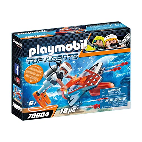 PLAYMOBIL 70004 Top Agents Spy Team Underwater Wing, von PLAYMOBIL