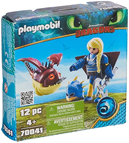 PLAYMOBIL 70041 Astrid mit Fluganzug und Nimmersatt von PLAYMOBIL